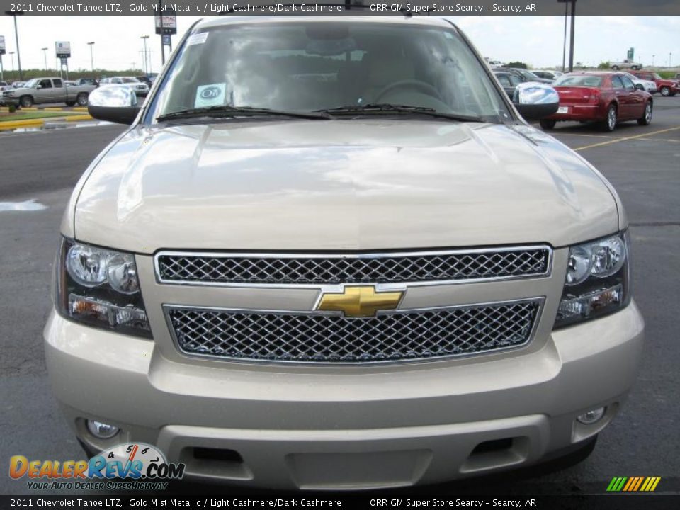 2011 Chevrolet Tahoe LTZ Gold Mist Metallic / Light Cashmere/Dark Cashmere Photo #2