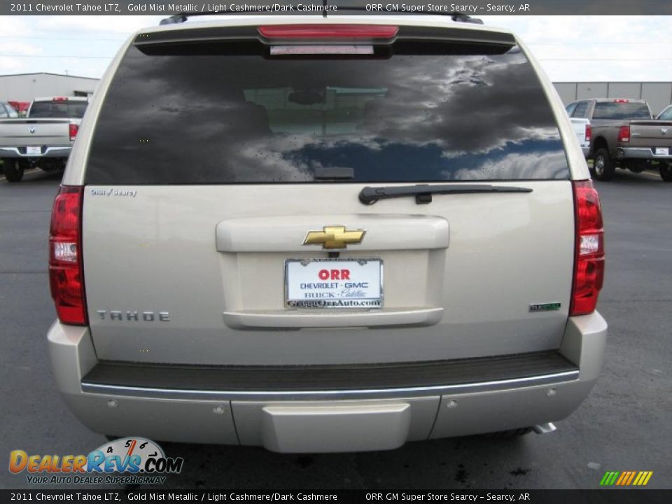 2011 Chevrolet Tahoe LTZ Gold Mist Metallic / Light Cashmere/Dark Cashmere Photo #5