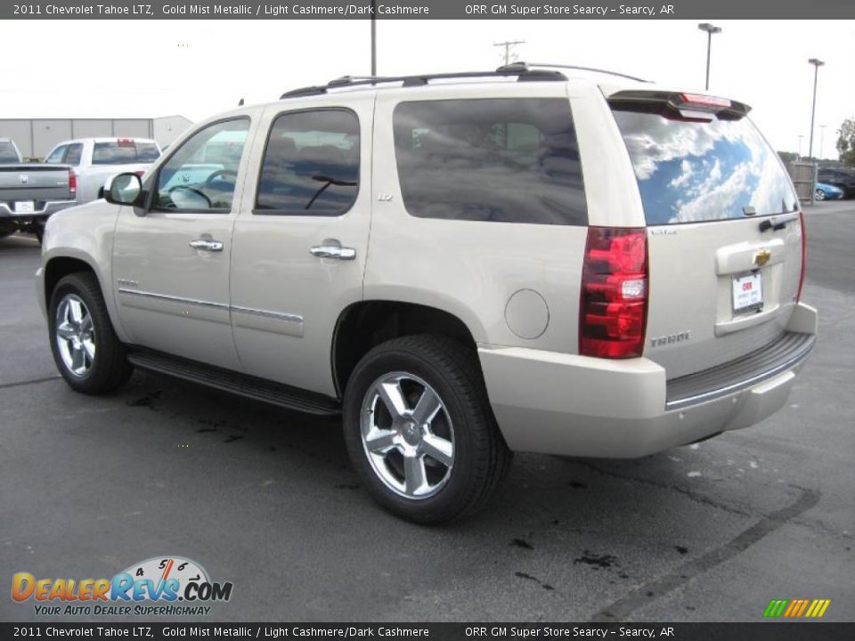 2011 Chevrolet Tahoe LTZ Gold Mist Metallic / Light Cashmere/Dark Cashmere Photo #6