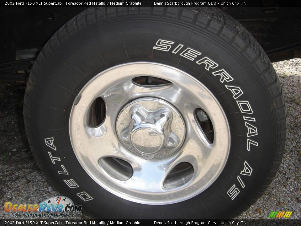 2002 Ford F150 XLT SuperCab Toreador Red Metallic / Medium Graphite Photo #4