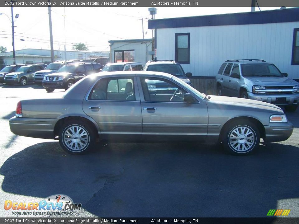 2003 Ford Crown Victoria LX Arizona Beige Metallic / Medium Parchment Photo #1