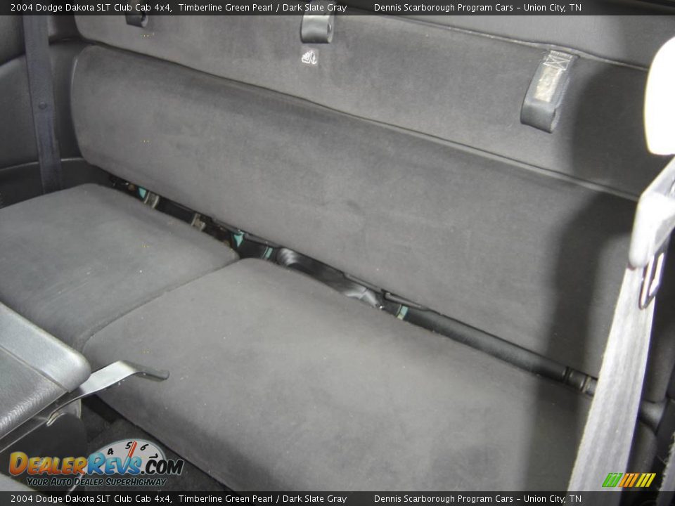 2004 Dodge Dakota SLT Club Cab 4x4 Timberline Green Pearl / Dark Slate Gray Photo #10