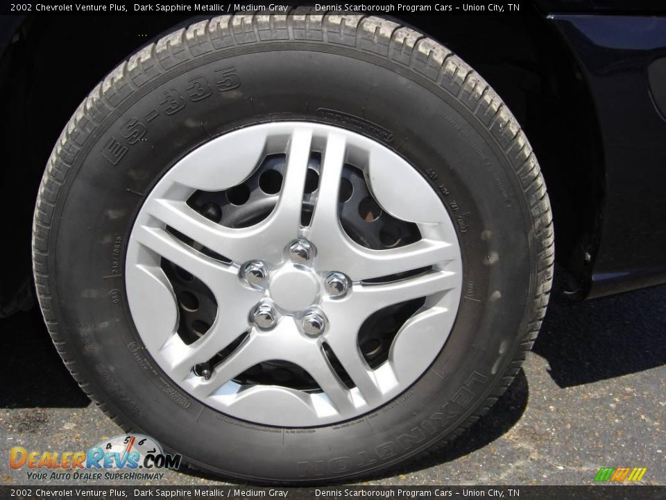 2002 Chevrolet Venture Plus Dark Sapphire Metallic / Medium Gray Photo #3
