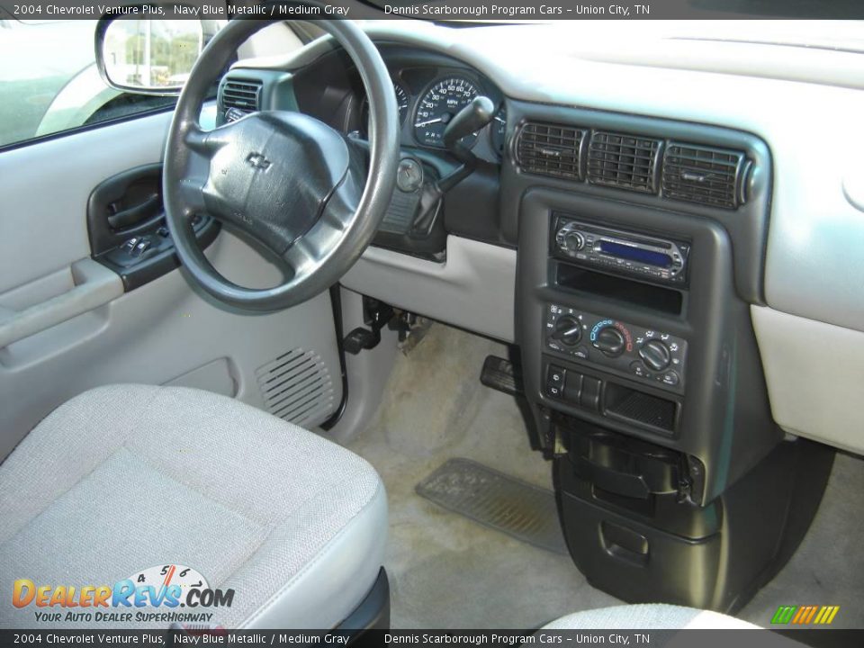 2004 Chevrolet Venture Plus Navy Blue Metallic / Medium Gray Photo #5