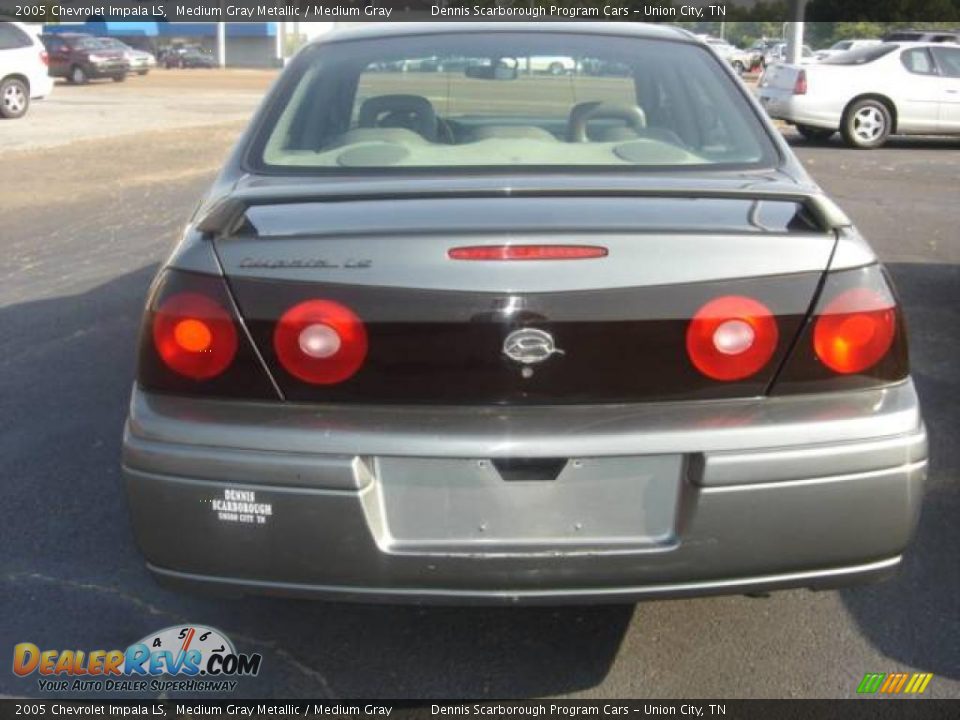 2005 Chevrolet Impala LS Medium Gray Metallic / Medium Gray Photo #3