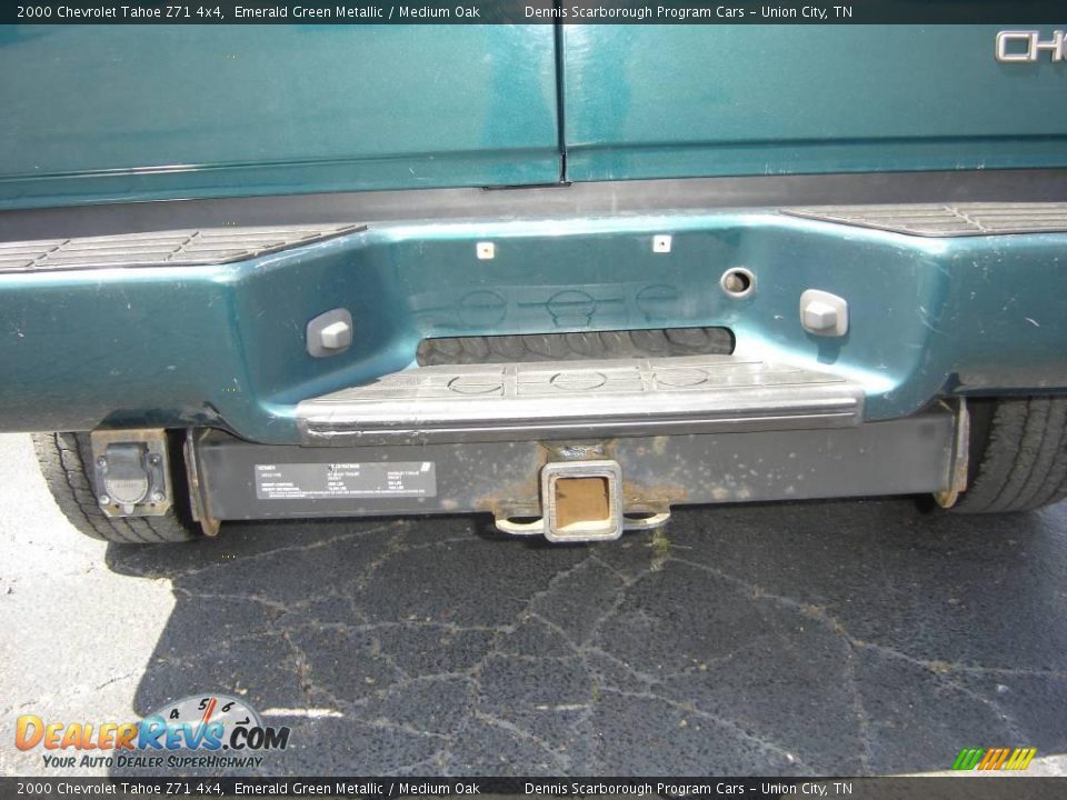 2000 Chevrolet Tahoe Z71 4x4 Emerald Green Metallic / Medium Oak Photo #3