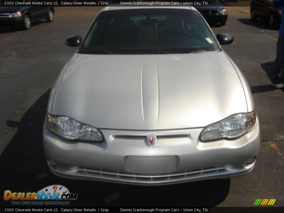 2003 Chevrolet Monte Carlo LS Galaxy Silver Metallic / Gray Photo #4