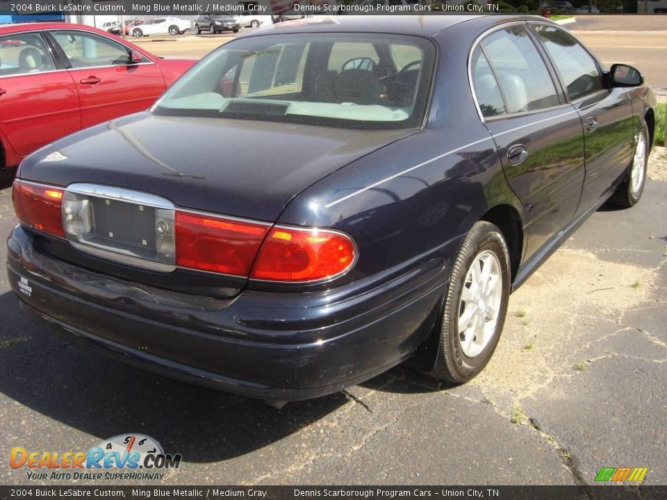 2004 Buick LeSabre Custom Ming Blue Metallic / Medium Gray Photo #3