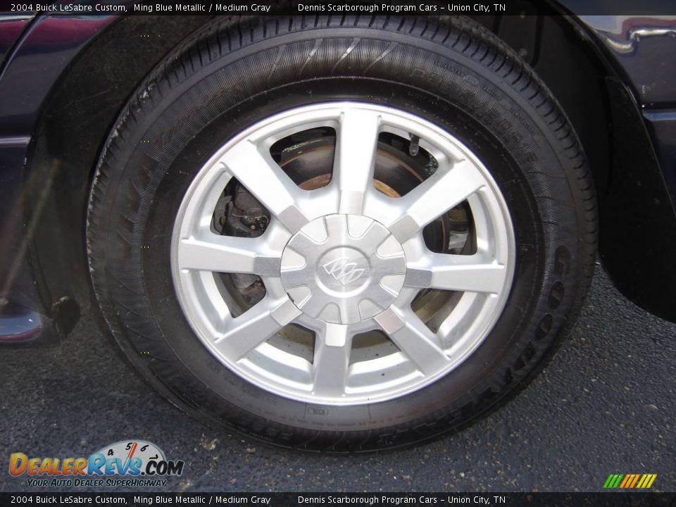 2004 Buick LeSabre Custom Ming Blue Metallic / Medium Gray Photo #5
