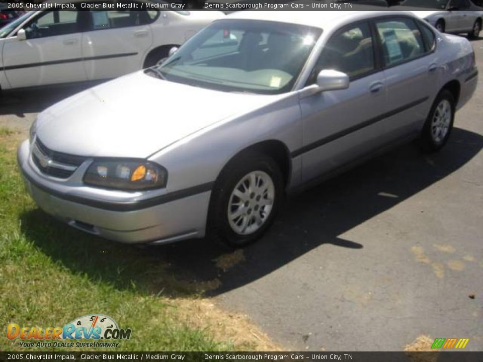 2005 Chevrolet Impala Glacier Blue Metallic / Medium Gray Photo #1