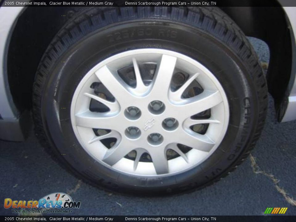 2005 Chevrolet Impala Glacier Blue Metallic / Medium Gray Photo #3