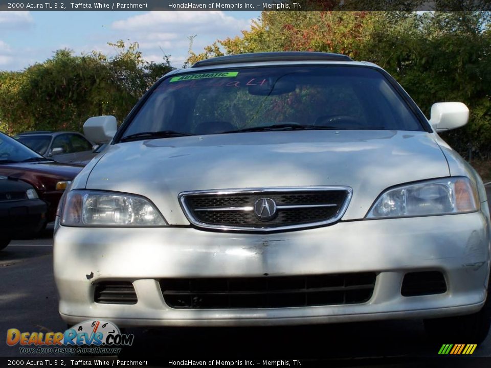 2000 Acura TL 3.2 Taffeta White / Parchment Photo #2
