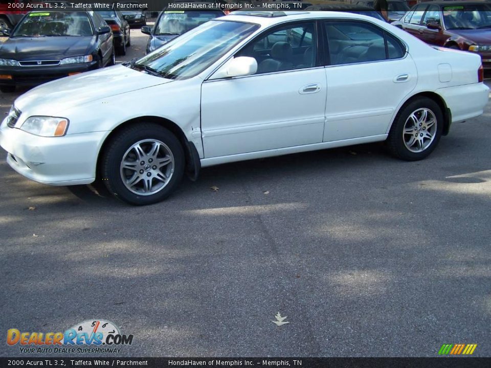 2000 Acura TL 3.2 Taffeta White / Parchment Photo #4