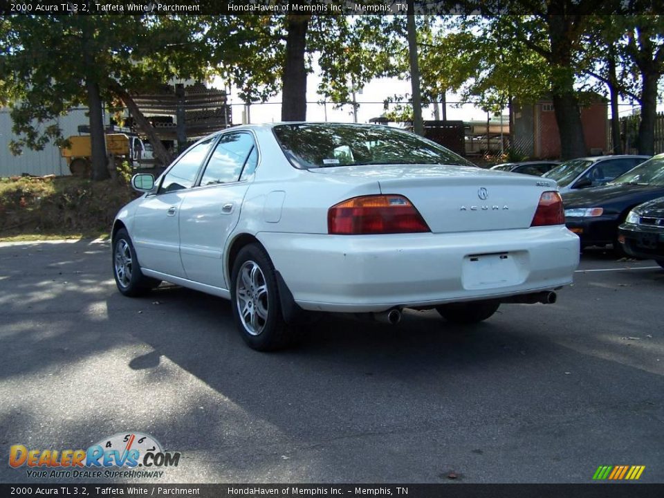 2000 Acura TL 3.2 Taffeta White / Parchment Photo #5