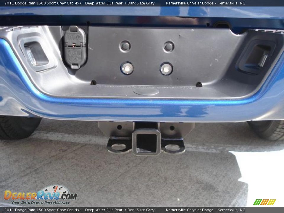 2011 Dodge Ram 1500 Sport Crew Cab 4x4 Deep Water Blue Pearl / Dark Slate Gray Photo #16