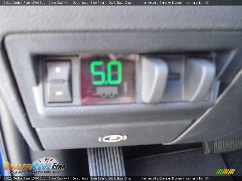 2011 Dodge Ram 1500 Sport Crew Cab 4x4 Deep Water Blue Pearl / Dark Slate Gray Photo #20