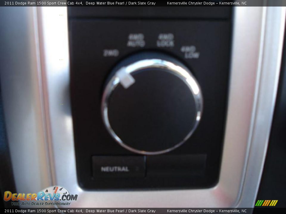 2011 Dodge Ram 1500 Sport Crew Cab 4x4 Deep Water Blue Pearl / Dark Slate Gray Photo #21
