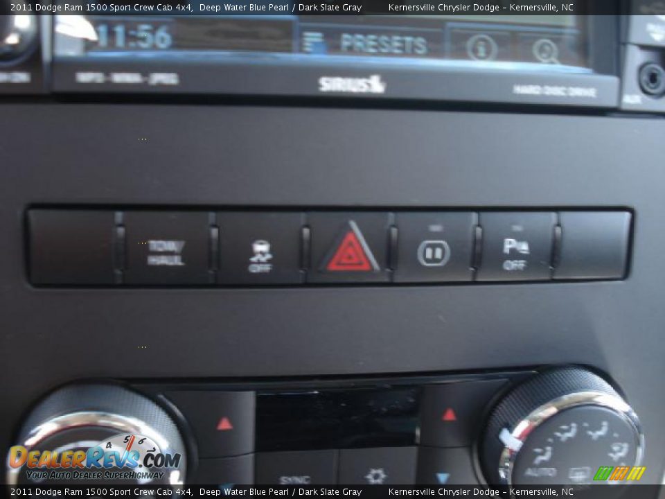 2011 Dodge Ram 1500 Sport Crew Cab 4x4 Deep Water Blue Pearl / Dark Slate Gray Photo #23
