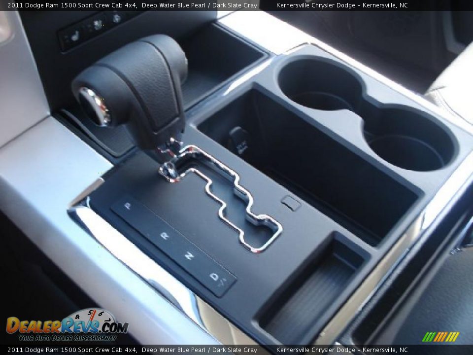 2011 Dodge Ram 1500 Sport Crew Cab 4x4 Deep Water Blue Pearl / Dark Slate Gray Photo #26