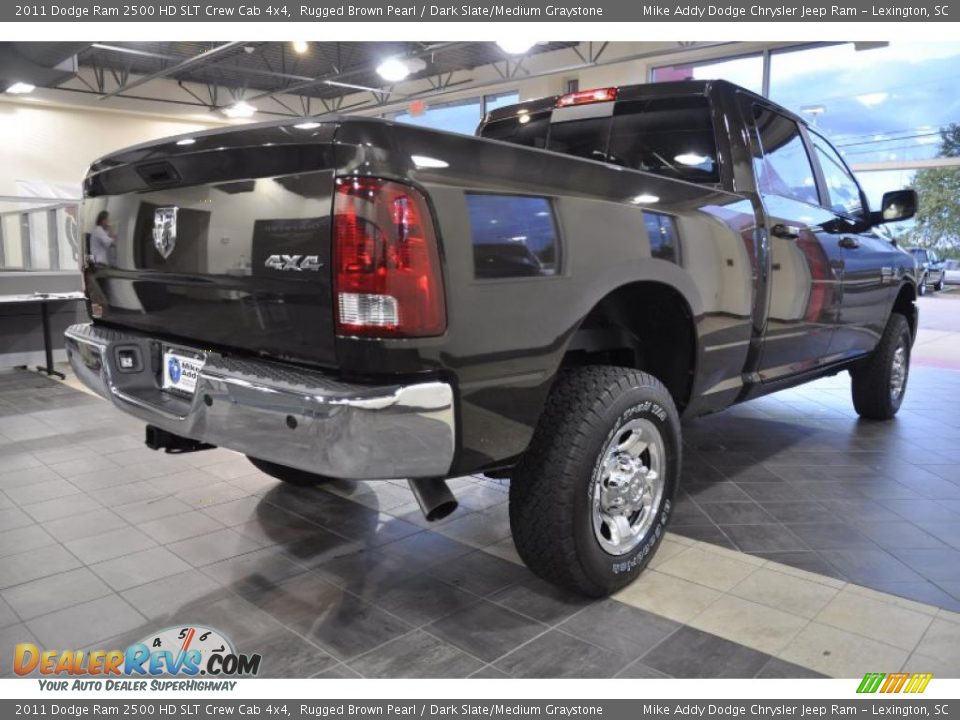 2011 Dodge Ram 2500 HD SLT Crew Cab 4x4 Rugged Brown Pearl / Dark Slate/Medium Graystone Photo #5