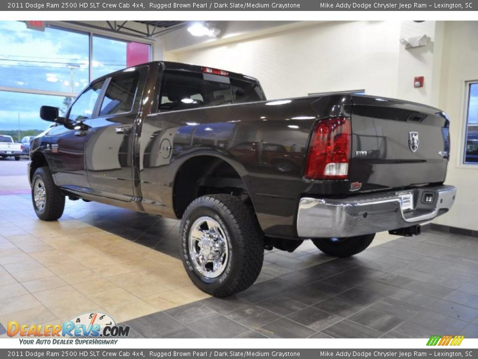 2011 Dodge Ram 2500 HD SLT Crew Cab 4x4 Rugged Brown Pearl / Dark Slate/Medium Graystone Photo #8