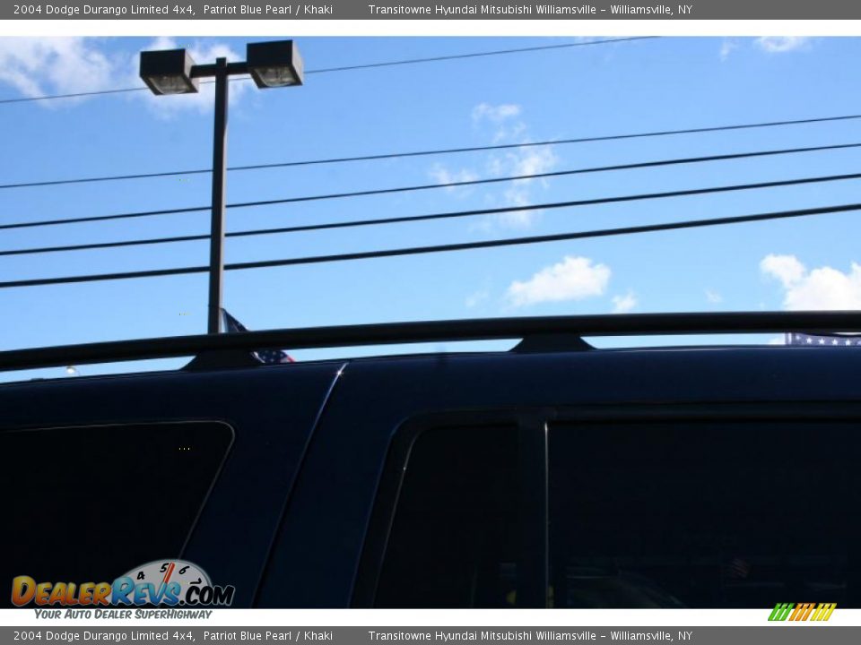 2004 Dodge Durango Limited 4x4 Patriot Blue Pearl / Khaki Photo #4
