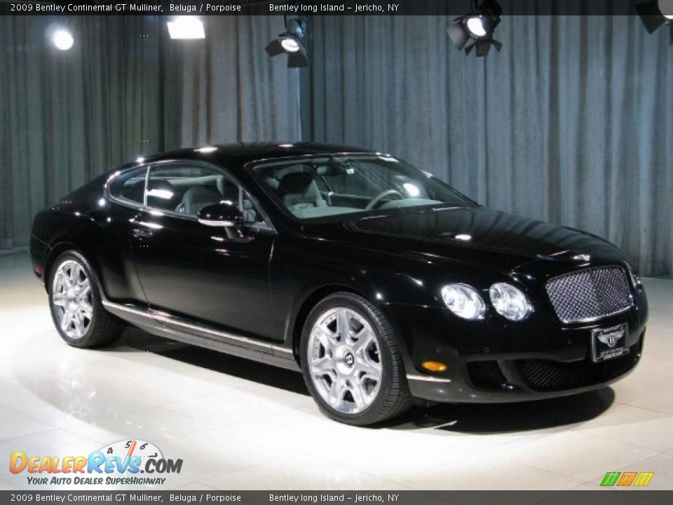 2009 Bentley Continental GT Mulliner Beluga / Porpoise Photo #3