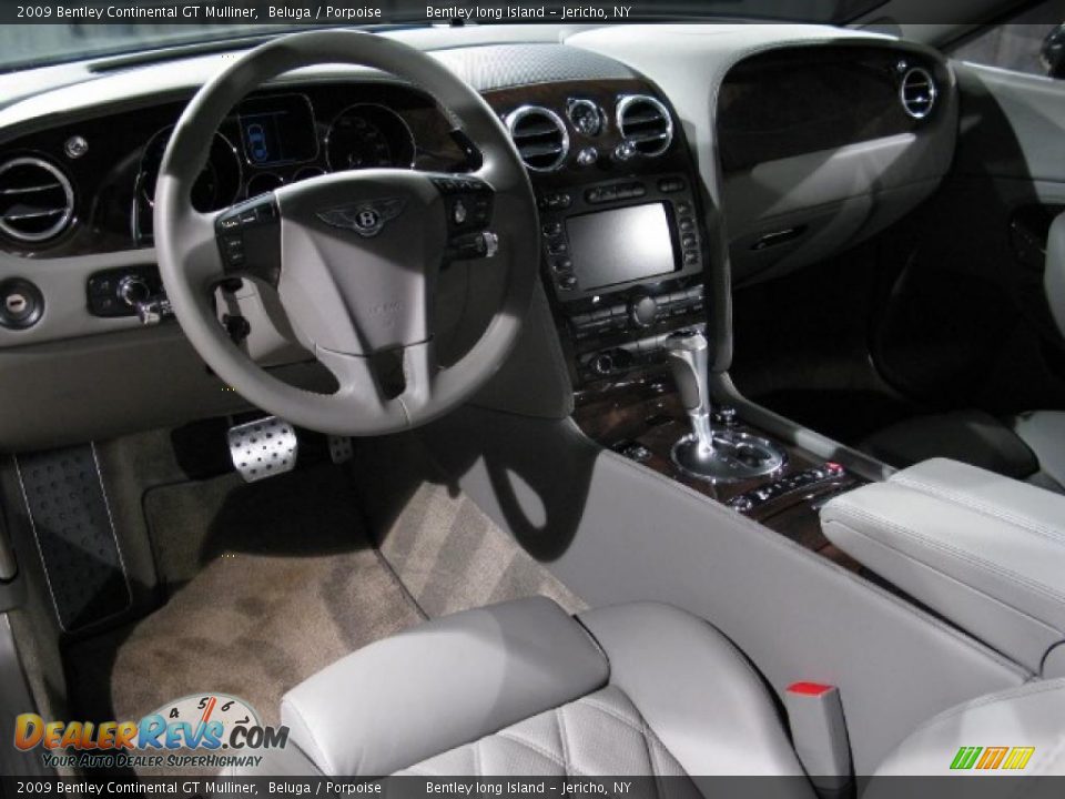 2009 Bentley Continental GT Mulliner Beluga / Porpoise Photo #7