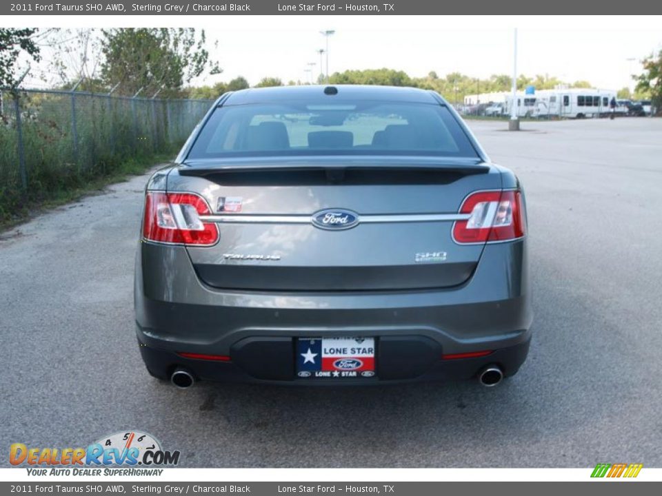 2011 Ford Taurus SHO AWD Sterling Grey / Charcoal Black Photo #11