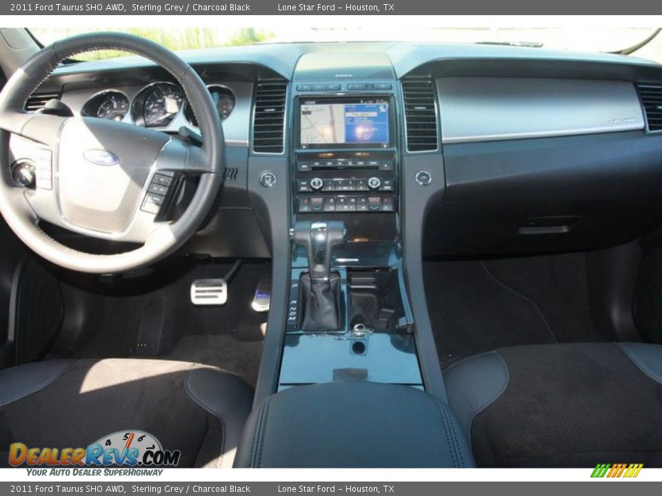 2011 Ford Taurus SHO AWD Sterling Grey / Charcoal Black Photo #14