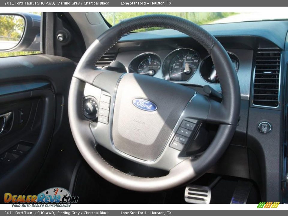 2011 Ford Taurus SHO AWD Sterling Grey / Charcoal Black Photo #15
