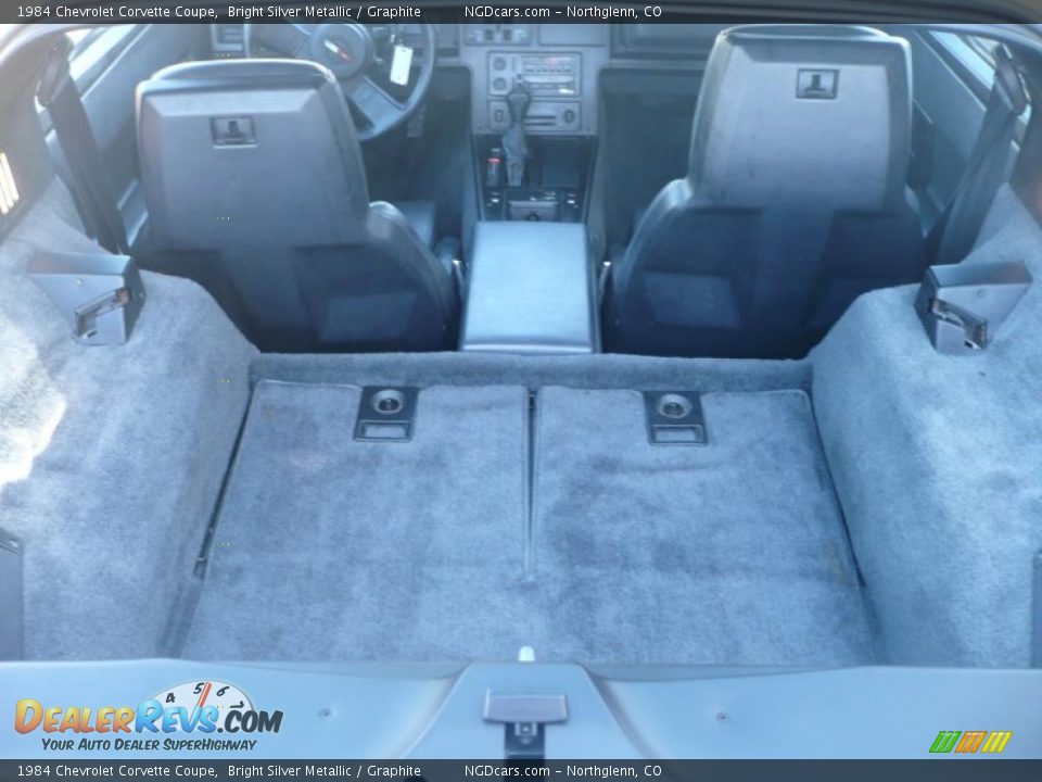 1984 Chevrolet Corvette Coupe Bright Silver Metallic / Graphite Photo #10