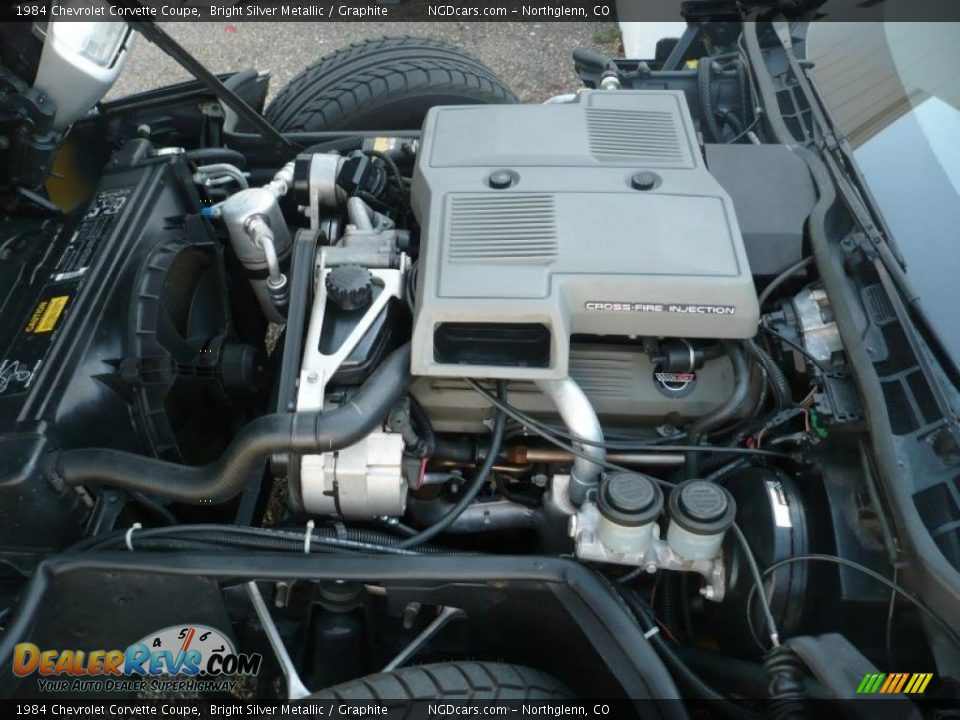 1984 Chevrolet Corvette Coupe 5.7 Liter OHV 16-Valve L83 V8 Engine Photo #13