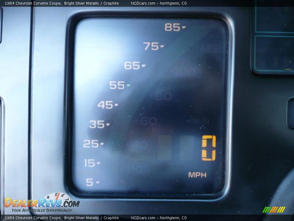 1984 Chevrolet Corvette Coupe Bright Silver Metallic / Graphite Photo #20