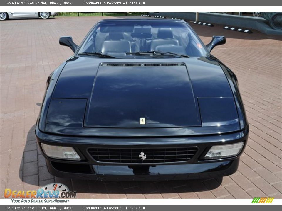 1994 Ferrari 348 Spider Black / Black Photo #20