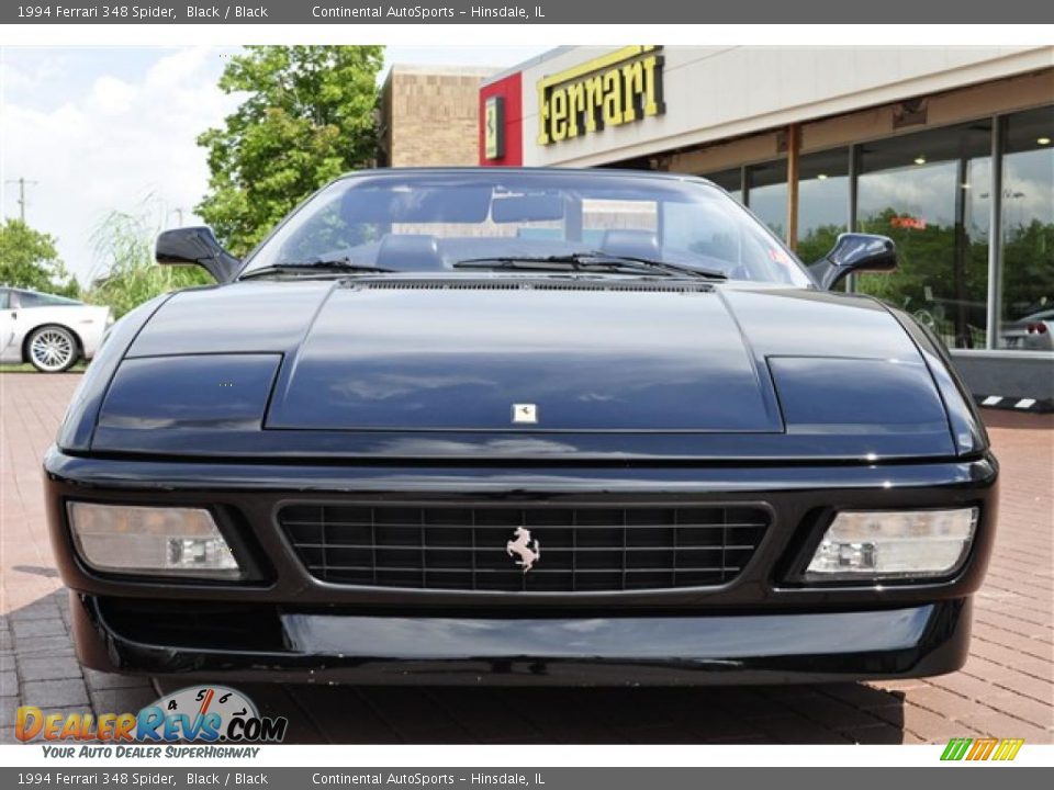 1994 Ferrari 348 Spider Black / Black Photo #21