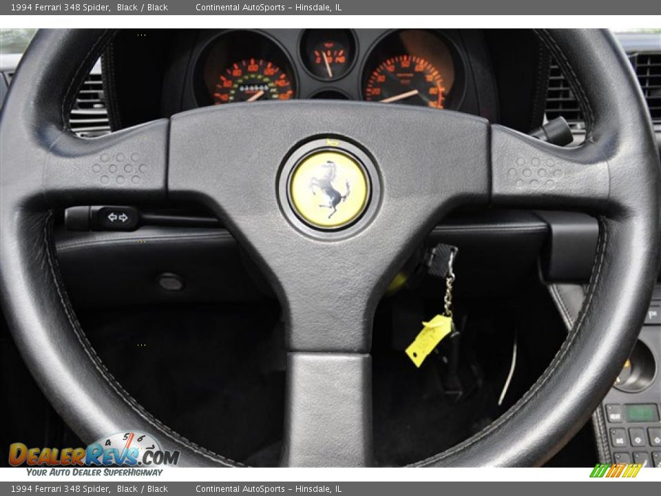 1994 Ferrari 348 Spider Black / Black Photo #29