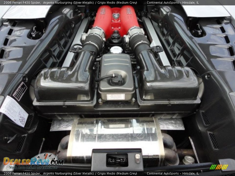 2006 Ferrari F430 Spider 4.3 Liter DOHC 32-Valve V8 Engine Photo #18