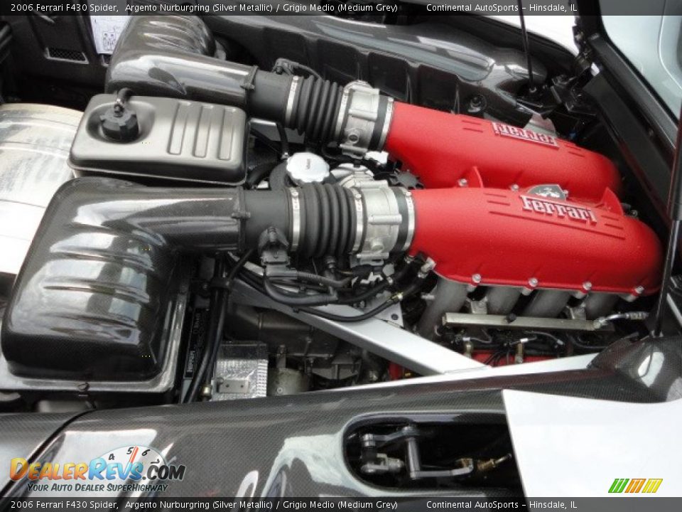 2006 Ferrari F430 Spider 4.3 Liter DOHC 32-Valve V8 Engine Photo #20