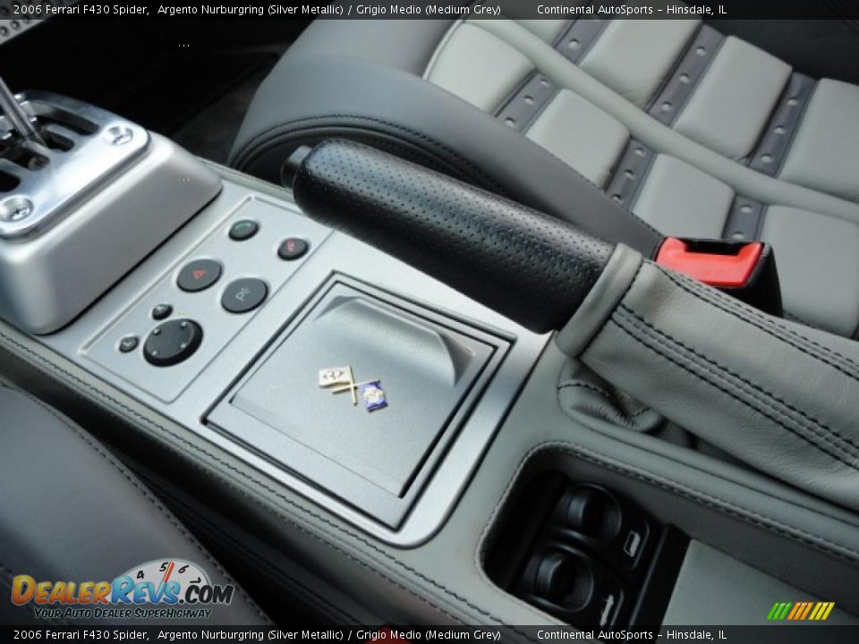 Grigio Medio (Medium Grey) Interior - 2006 Ferrari F430 Spider Photo #31