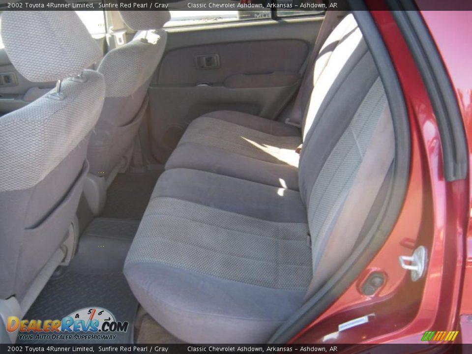 2002 Toyota 4Runner Limited Sunfire Red Pearl / Gray Photo #15