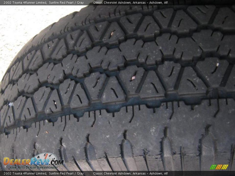 2002 Toyota 4Runner Limited Sunfire Red Pearl / Gray Photo #22