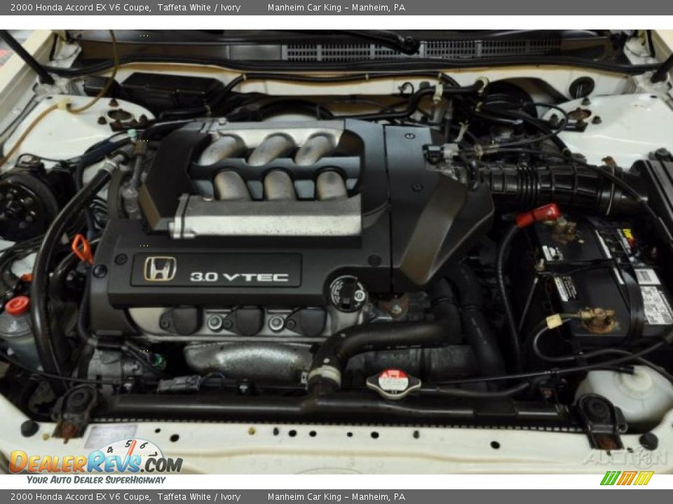 2000 Honda Accord EX V6 Coupe 3.0L SOHC 24V VTEC V6 Engine Photo #18