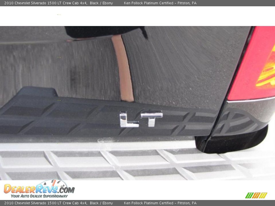 2010 Chevrolet Silverado 1500 LT Crew Cab 4x4 Black / Ebony Photo #12