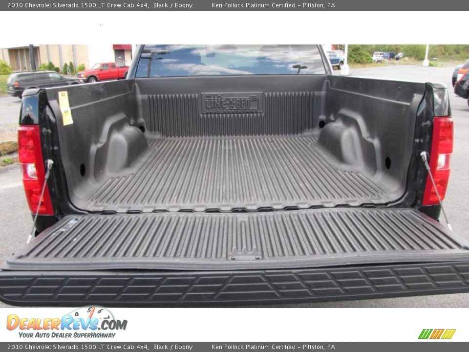 2010 Chevrolet Silverado 1500 LT Crew Cab 4x4 Black / Ebony Photo #13
