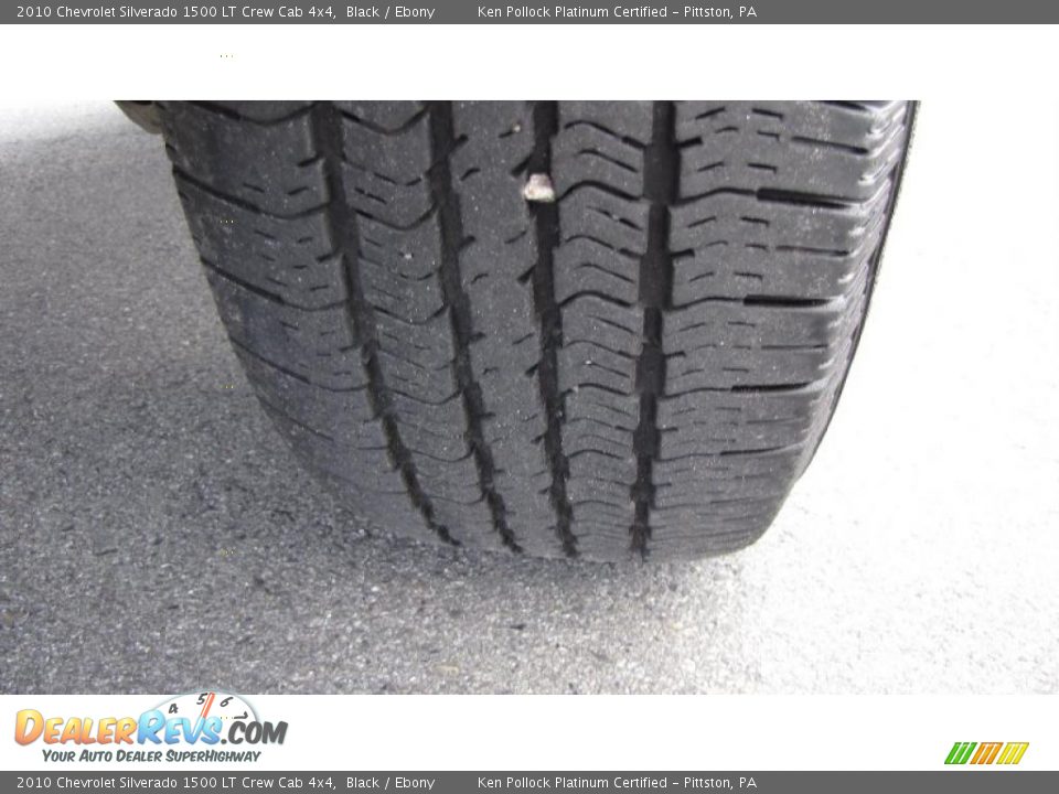 2010 Chevrolet Silverado 1500 LT Crew Cab 4x4 Black / Ebony Photo #18