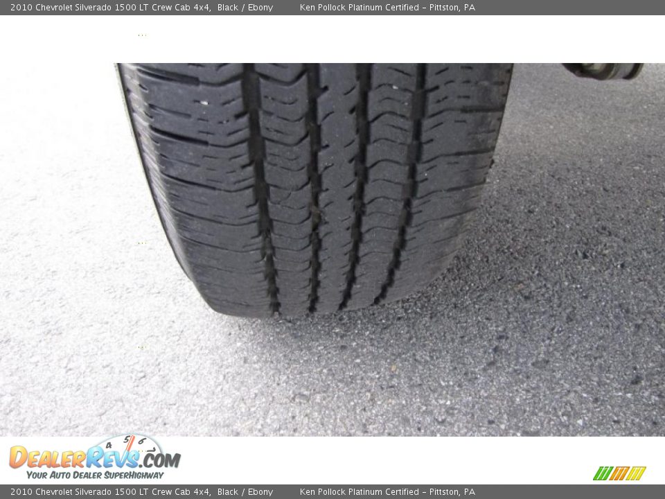2010 Chevrolet Silverado 1500 LT Crew Cab 4x4 Black / Ebony Photo #19