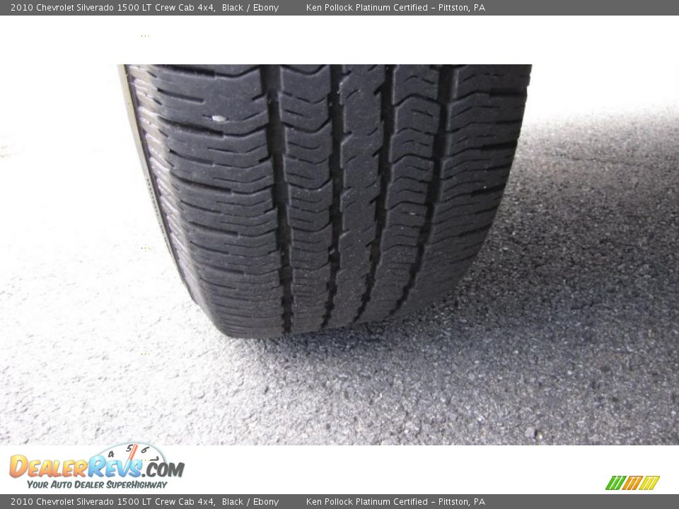 2010 Chevrolet Silverado 1500 LT Crew Cab 4x4 Black / Ebony Photo #20