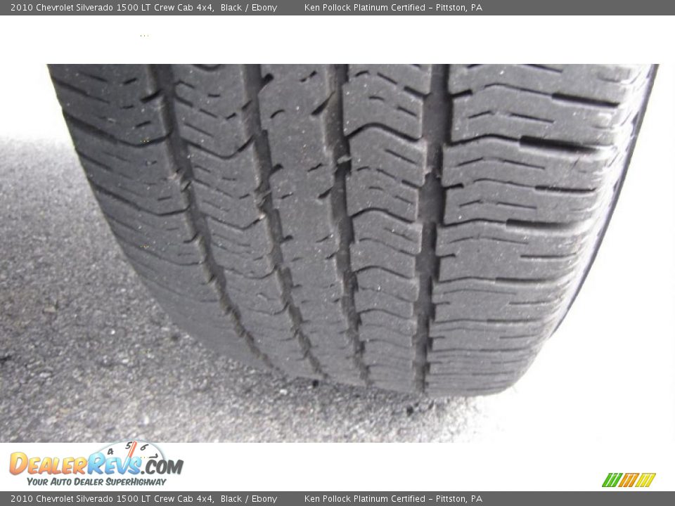 2010 Chevrolet Silverado 1500 LT Crew Cab 4x4 Black / Ebony Photo #21