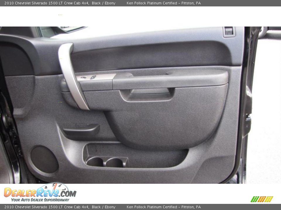 2010 Chevrolet Silverado 1500 LT Crew Cab 4x4 Black / Ebony Photo #23